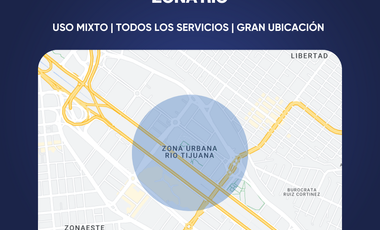 Terreno en venta en Tijuana, Zona Río