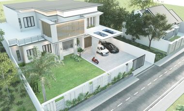 RUMAH 2 LANTAI TYPE 600 FULL INTERIOR +KOLAM RENANG DEKAT KE MOLL SKA