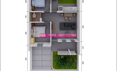 Dijual rumah murah cantik di jawa barat