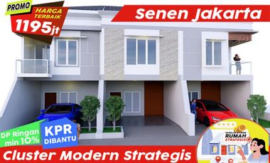 Cluster Strategis Modern Murah Senen Kwitang Jakarta Pusat