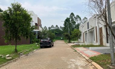 Rumah Baru Unfurnished 1 Lantai di U-Ville Bintaro Jaya, Sawah Baru, Ciputat.