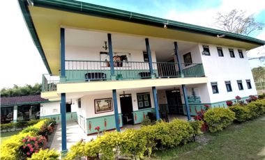 VENDO FINCA HOTEL EN QUIMBAYA, QUINDIO - VIA A PUERTO ALEJANDRÍA