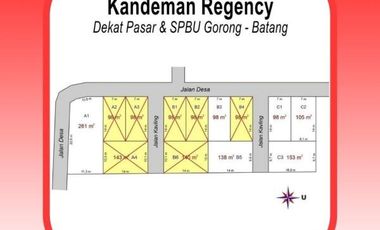 1 Jt-an Per Meter Saja, 12x Bayar, Tanah Batang: SHM