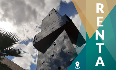 RENTA DE OFICINA COMERCIAL EN TORRE OMEGA CON VISTA PRIVILEGIADA EN ZAVALETA.