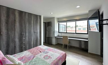 Casa nueva en venta en Metepec con sala de juegos y Roof Garden