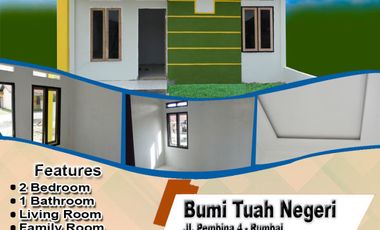 rumah subsidi dp 2.5jt sampai terima kunci di rumbai