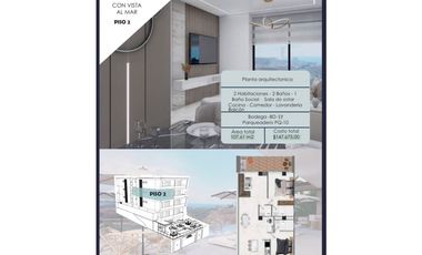 DEPARTAMENTOS EN VENTA EN BARBASQUILLO TORREMAR, MANTA