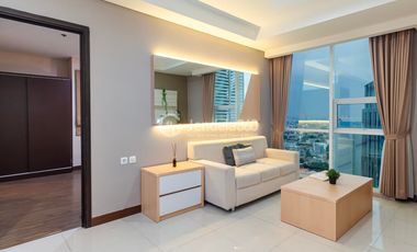 Disewakan Apartemen AKR Gallery West Residence tipe 2BR Full Furnished | GWRC014