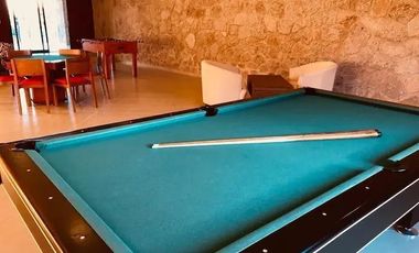 Casa Amueblada con Roof Garden en privada con alberca