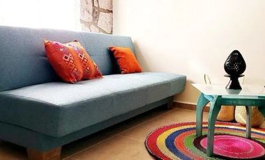 Casa Amueblada con Roof Garden en privada con alberca