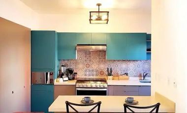 Casa Amueblada con Roof Garden en privada con alberca