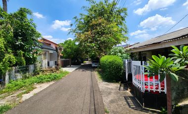Rumah Hitung Tanah 2 Kavling di Griya Wartawan Cipinang Muara Jaktim