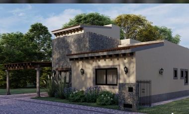 Casa de una planta más estudio modelo DIAMANTE San Miguel de Allende E1