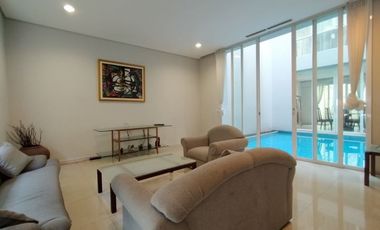 Town House di Cilandak dg Privat Pool dan Taman & Furnished HSE-A0509