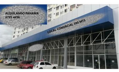 Se Alquila Local Comercial  380 Mts La Castellana $2.500.00+itbms