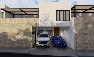 Casa en venta en Merida,Yucatan en Temozon CON 3 RECAMARAS Y ALBERCA
