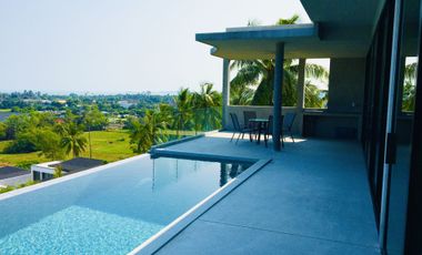 Newly built spacious Seaview Pool Villa with private garden
