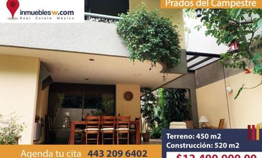 CASA EN VENTA EN PRADOS DEL CAMPESTRE, MORELIA