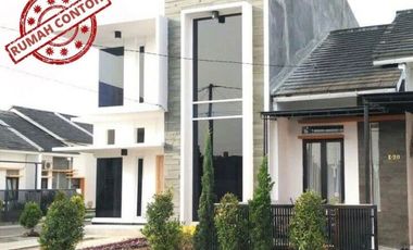 rumah 2 lantai di komplek perumahan baturaden ciwastra