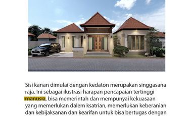 TERLARIS DI BOROBUDUR VILLA LENGKAP DENGAN ISINYA