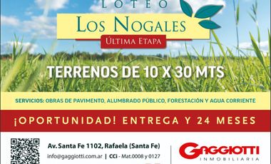 Loteo Los Nogales Nueva Etapa