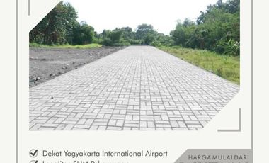 Kavling Cluster Perumahan Barat Bandara YIA, Siap Balik Nama