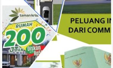 DIJUAL PERUMAHAN TAMAN KRIAN HARGA START 300JT-an DI SIDOARJO