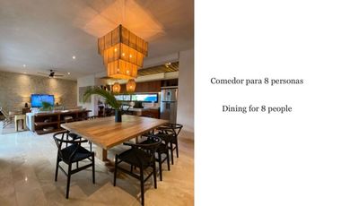 Casa con alberca privada, rooftop con lounge y hamaca, en privada con cancha de
