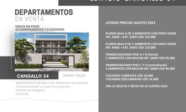 Departamento en venta en Ramos Mejia Sur