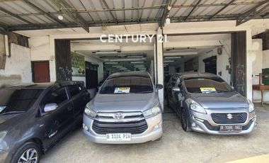 Dijual Showroom Mobil Bekas Strategis Di Jalan Raya Pamulang