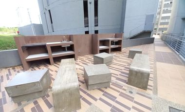apartamento en arriendo en c.r bosque reservado piso 8. Cod A13743