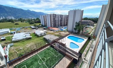 apartamento en arriendo en c.r bosque reservado piso 8. Cod A13743