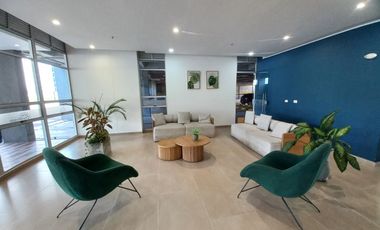apartamento en arriendo en c.r bosque reservado piso 8. Cod A13743
