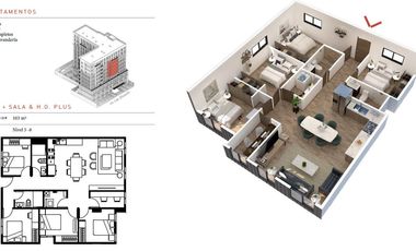 DEPARTAMENTOS EN VENTA EN EL SUR DE MONTERREY