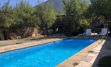 San José de Maipo, Linda Casa 4 Dormitorios en el Manzano