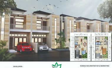 rumah mewah 2 lantai di perumahan bahagia asri kiara asri