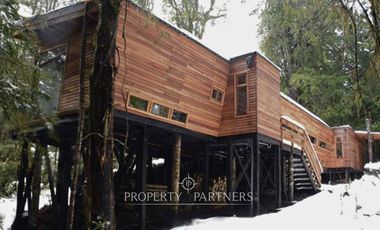 Espectacular refugio en Reserva biológica Huilo Huilo