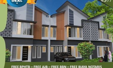 Jual Rumah Malang Tipe 45/77 2KT 2 Lantai 2KM 15 Menit ke Alun2 Kota Malang