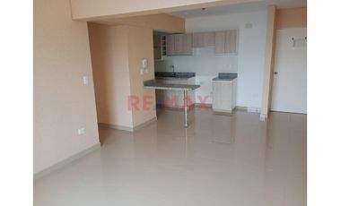Vendo Dpto. Flat De Estreno Area Ocupada 66.2 M. Y Area Techada 62.8 M.  – San Miguel  3 Dormitorios No Paga Alcabala, Entrega Inmediata.