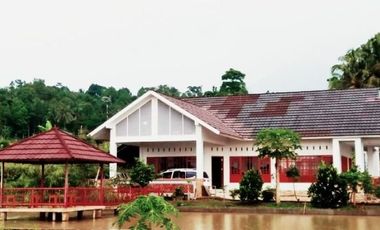 Rumah DiJual Plus Peternakan Burung Dan Empang Di Pandeglang Banten