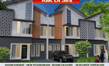 Rumah Dijual di Malang Tipe 45/77 View Katu Free Biaya