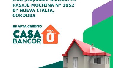 Casa 3 dormitorios cochera pasante 3 autos patio quincho escritura barrio Nueva Italia usd 55000