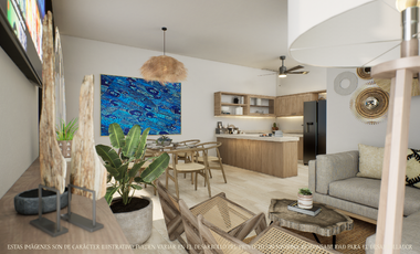 Departamento en venta Najau Mérida Yucatán, Chicxulub-Telchac