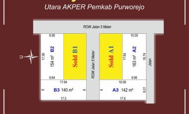 Tanah dijual Bayan Purworejo, Sertifikat Perunit
