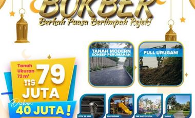 Strategis Dekat Kota Tanah Kavling Hanya 70 Juta-an