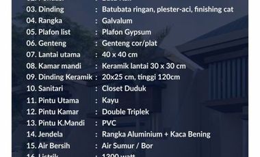 PERUMAHAN DI SIDOARJO KALANGANYAR SEDATI TERSISA 5 UNIT