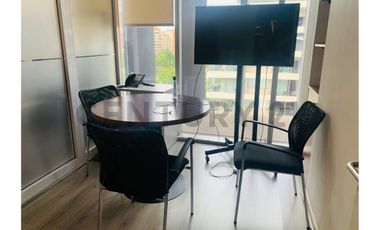 SE ARRIENDA OFICINA HABILITADA EN VITACURA