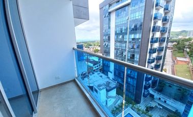 apartaestudio en arriendo en conjunto residencial santa monica piso 9. Cod A13259