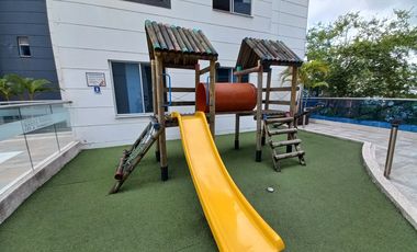 apartaestudio en arriendo en conjunto residencial santa monica piso 9. Cod A13259