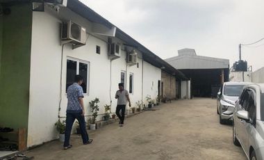 Gudang Baja dan Workshop di Pengasinan Rawalumbu Bekasi